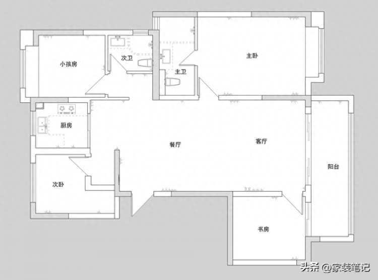 长沙发现一户精装房改造法式风格真的亮了全屋色彩搭配喜欢