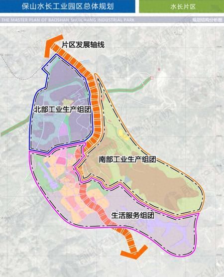 保山水长现代商贸工业园区规划案例