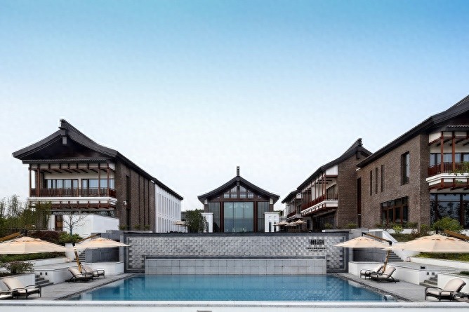 江苏·溧阳·天目湖WEI酒店装修设计中国式古典建筑典范