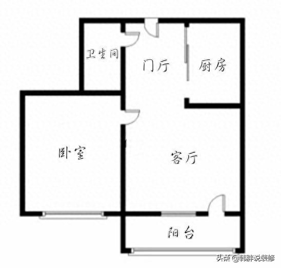 晒晒表哥的47㎡单身公寓，一个人住太舒服了，难怪32岁还不想结婚