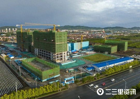 铁岭市中心医院异地新建项目主体结构封顶