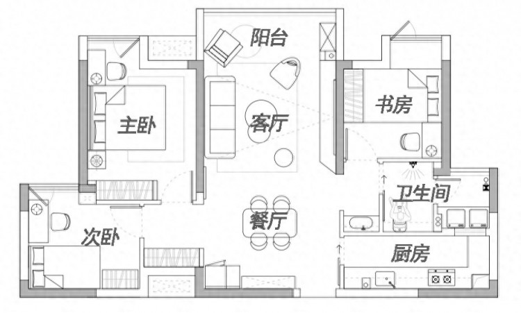 湖北女主因太会布置而走红把家装得温馨又实用高级感藏不住