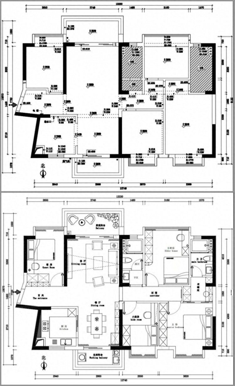 110m²现代简约简单优雅的气质舒适从容的生活