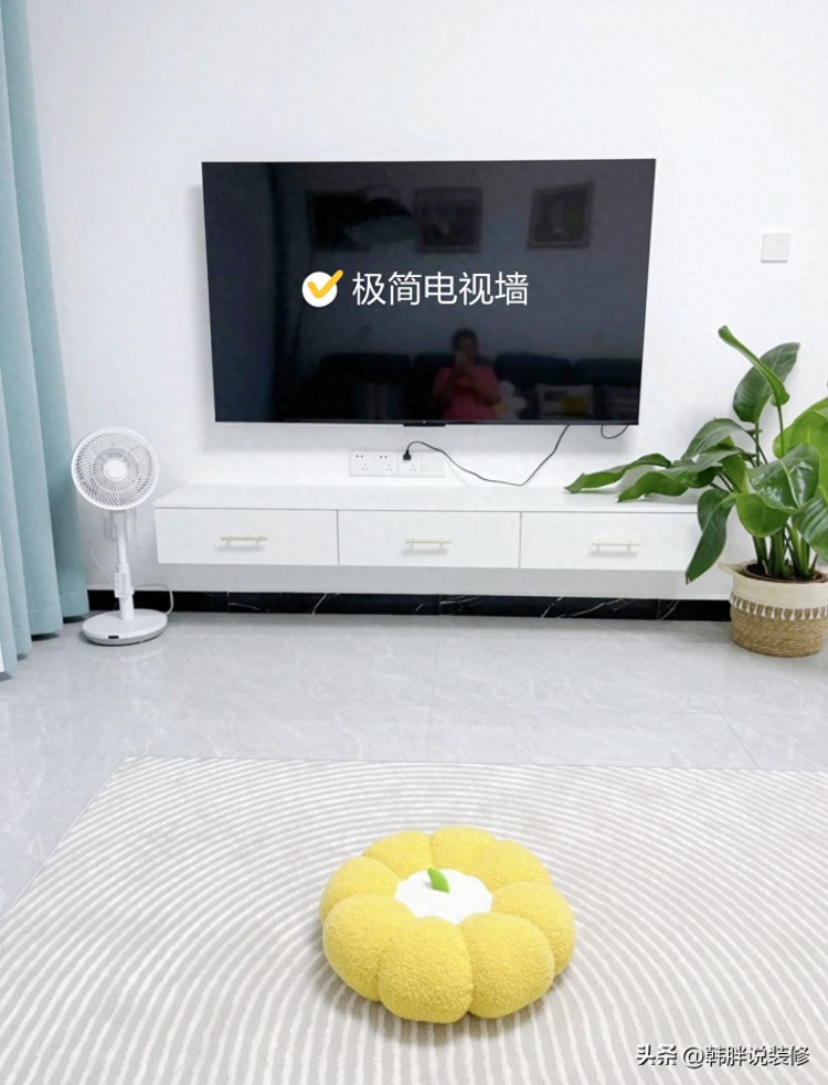 她家坚持极简装修110㎡硬装只花6万全屋白墙反而更清爽耐看