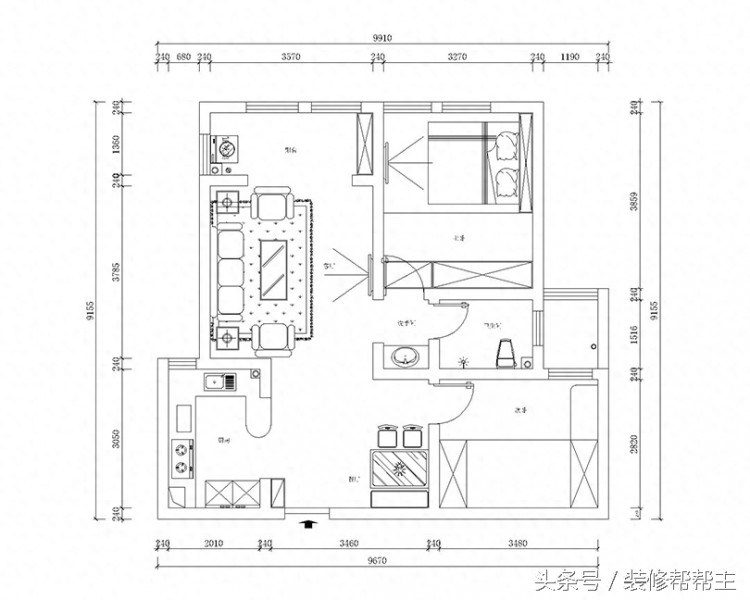 100平的房子装修花了10万安阳高性价比套餐装修