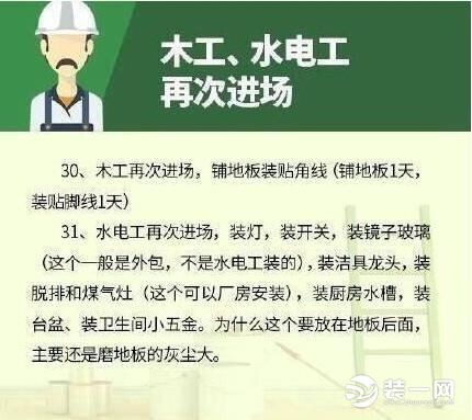 盘锦装修公司提示十年经验的装修师傅总结的经典装修步骤