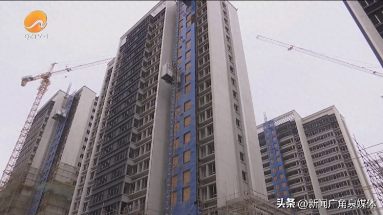 泉州晋江：高铁新区东堡安置小区进入装修阶段
