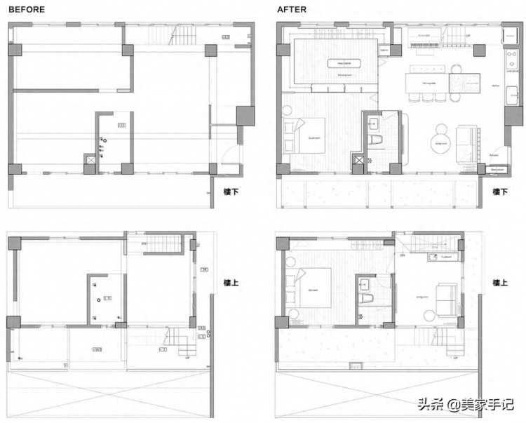 台湾夫妻家中的精致场面坚持不铺地板不铺砖效果反而更高级