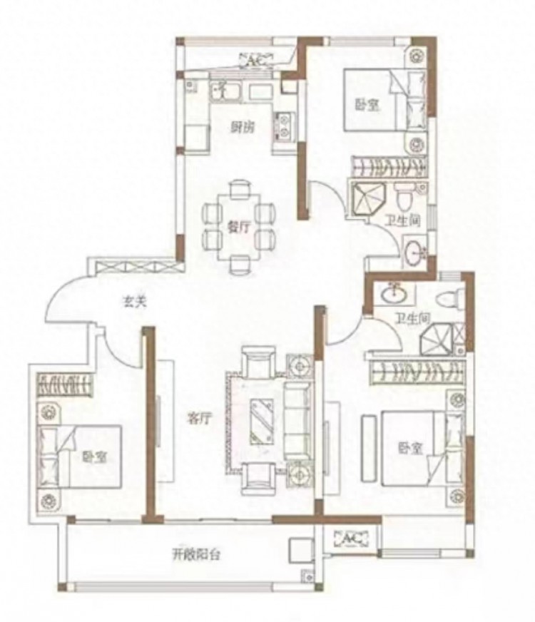 河南发现一户人家的装修简洁又高级忍不住拍照给大家看看