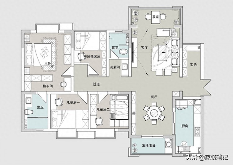 贵阳90后夫妻的新家全屋装修新中式风格那叫一个高级有品位