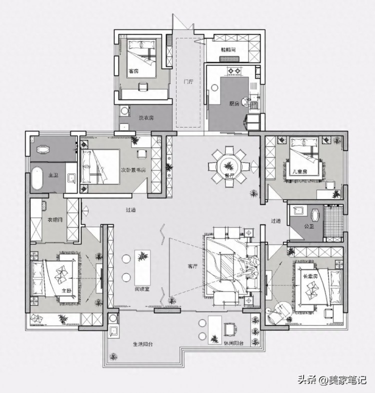 广西业主晒218㎡大平层全屋大气磅礴彰显国风雅韵的高级感