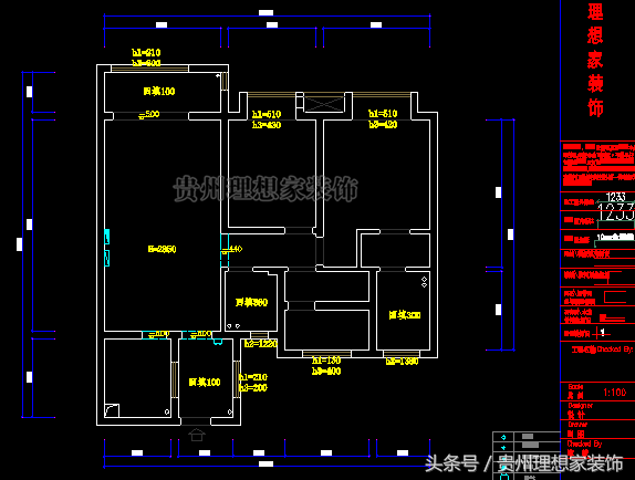 遵义装修100平米现代装修时尚简洁