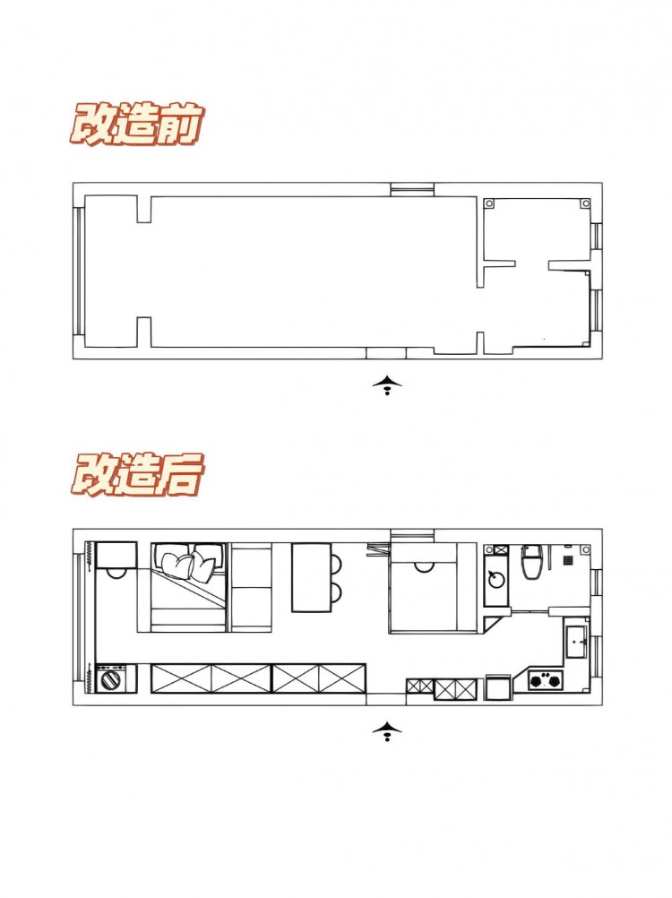 上海单身小姐姐爆改30㎡小家空间利用到极致一个人居住太香了