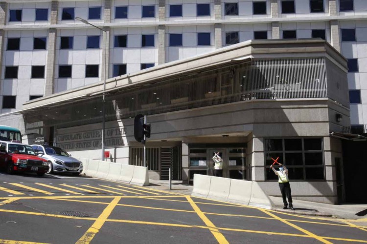港媒：美国驻港澳总领事馆计划大规模装修，找楼面搬迁遇阻