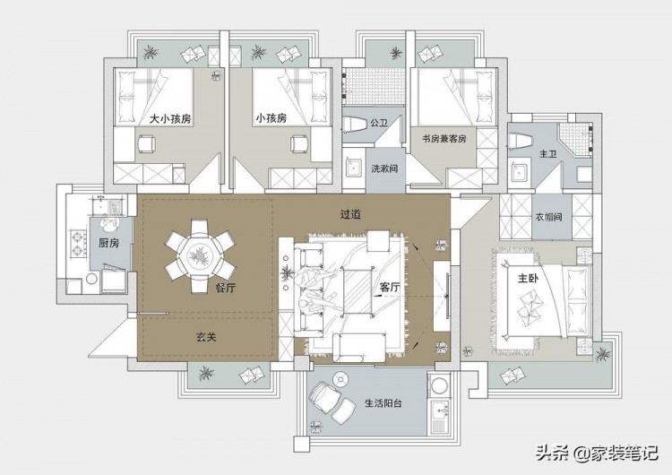 被人看不上的现代风被东莞夫妻装修后瞬间看上去档次高了不少